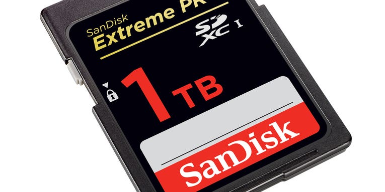 Sandisk Now Makes A 1TB SD Memory Card