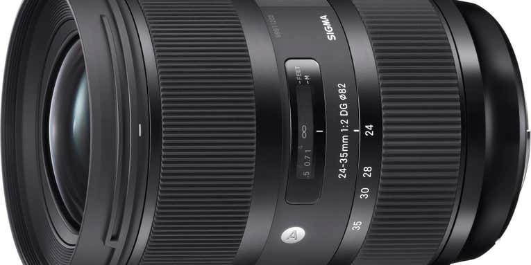 New Gear: Sigma’s 24-35mm F/2 DG HSM Art Full-Frame Zoom Lens Is the First of Its Kind (Updated)