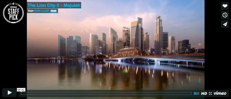 Singapore Time Lapse