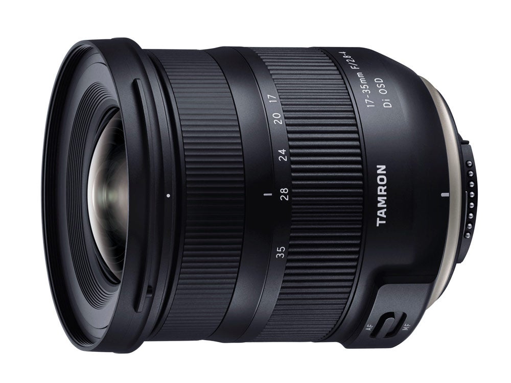 tamron ultra wide 17-35mm camera lens