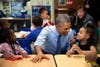 Obama at the Community Children's Center