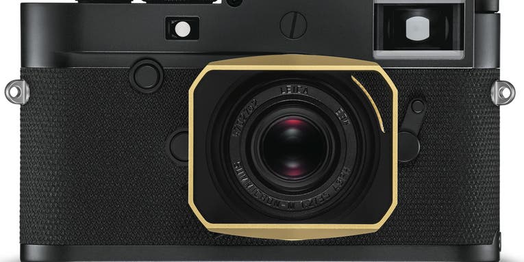The Leica M10-P ASC 100 Edition is a classy black and gold camera that pays homage to a Leica prototype