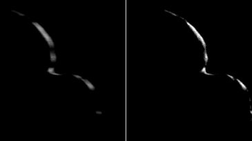 MU69, previously presumed a space snowman, is instead a pair of cosmic pancakes