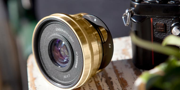 The Lomogon 2.5/32mm Art Lens offers moody analog aesthetics for digital cameras