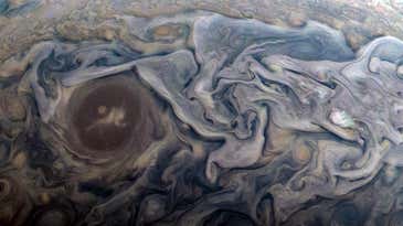 Jupiter’s roiling clouds are a thing of beauty