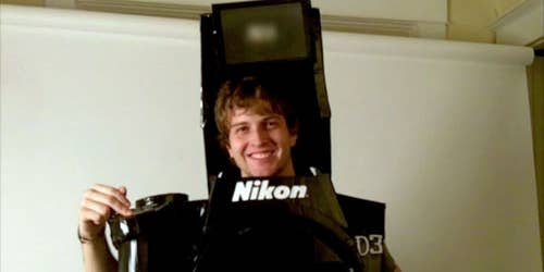 This Nikon D3 DSLR Halloween Costume Actually Works This Nikon D3 DSLR Halloween Costume Actually Works
