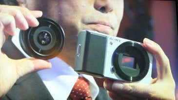 Sony readying compact interchangeable lens camera
