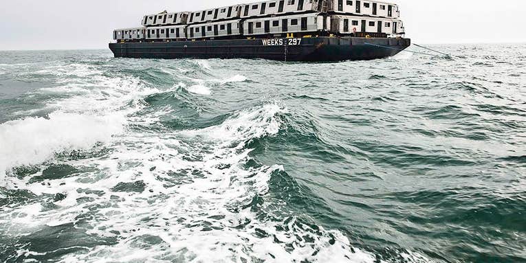 These old New York City subway cars found a second life as an artificial reef
