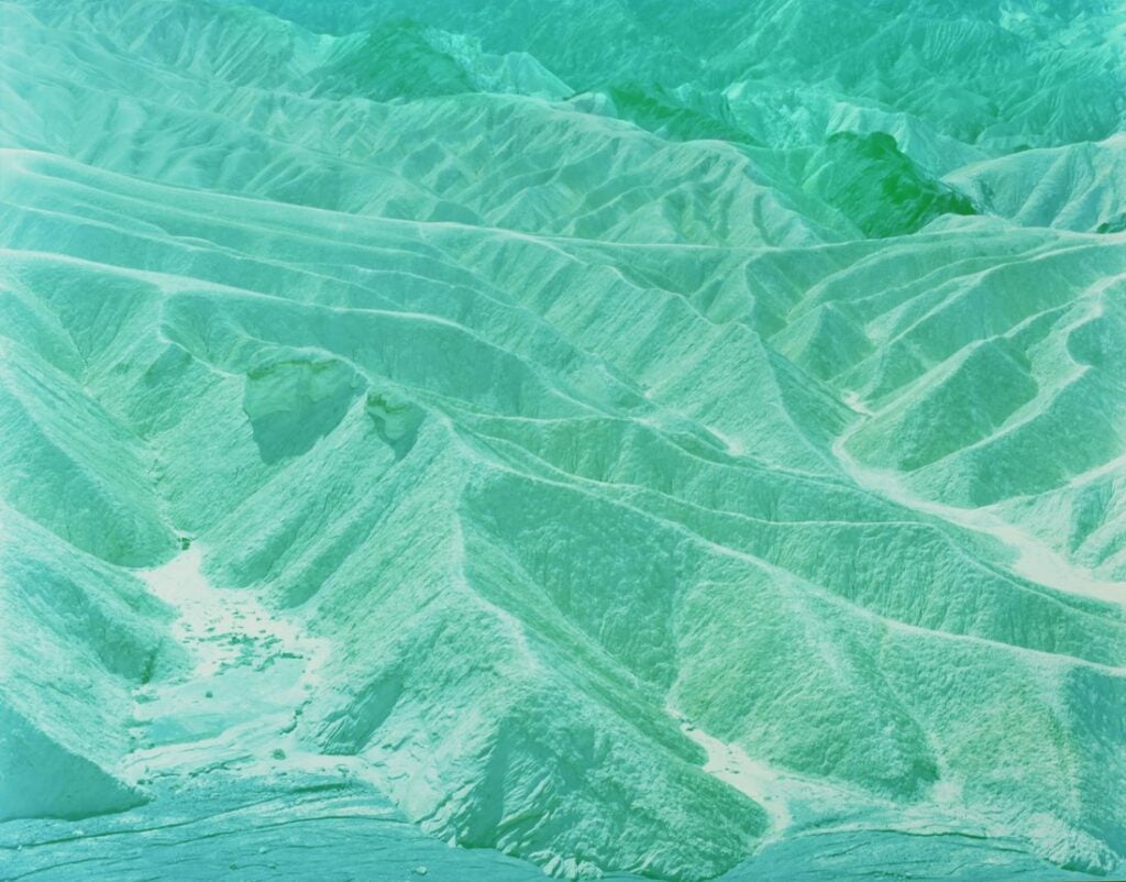 Sunrise over Zabriskie Point, Death Valley, California, 2013