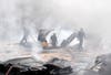 Firefighters douse a fire at the Hitachi Air Conditioning manufacturing factory in Kadi, north of the western Indian city of Ahmedabad. Amit Dave is a Reuters photographer based in Western India.