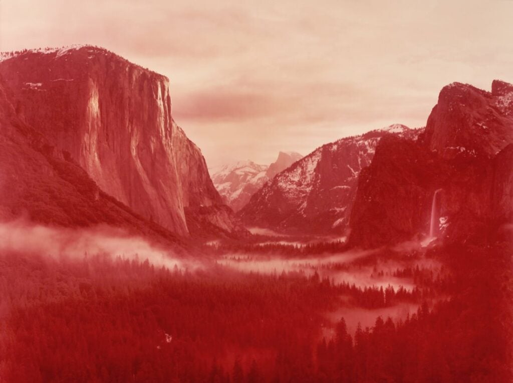 Winter Sunrise over Yosemite Valley, Yosemite, California, 2013