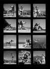ITALY. Liguria. Portofino. 1936. Reconstructed contact sheet for the image Man and Dog in Portofino.