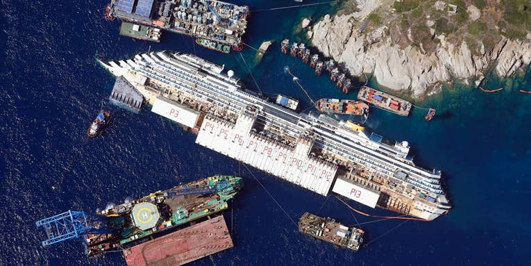 Photo of the Day: The Costa Concordia, Nearly Two years Later Photo of the Day: The Costa Concordia, Nearly Two years Later