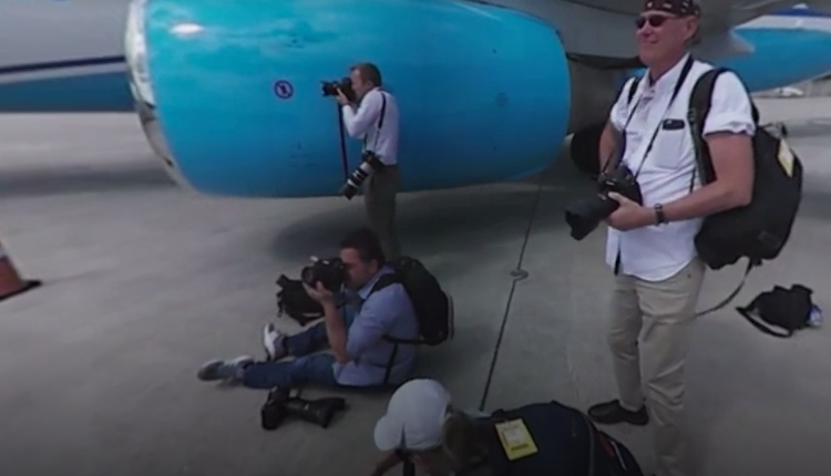 A 360° View of What It’s Like to Photograph Hillary Clinton for The New York Times