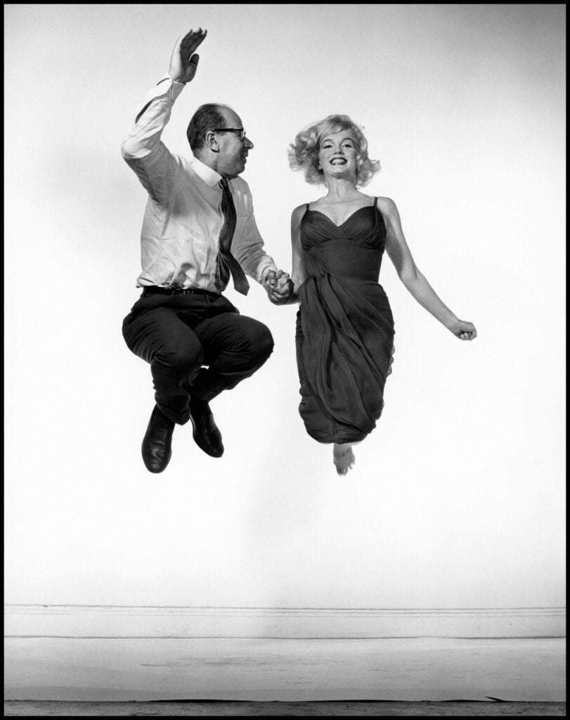 Philippe Halsman and Marilyn Monroe