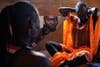 Bineta Ndiaye and her friend Coumba Faye get ready to celebrate the Sufi Muslim ceremony called Gamou-Ndande, in their village of Ndande, located in Senegal. The ceremony combines nights of praying and chanting as well as traditionally animist ceremonies. Joe Penney is a Reuters staffer based in Western Africa. See more of his work <a href="http://www.americanphotomag.com/photo-gallery/2013/02/photojournalism-week-february-22-2013?page=3">here</a>.