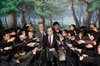 U.S. Special Representative for North Korea Policy Glyn Davies (center) attends a news conference at South Korea's foreign ministry after meeting with South Korea's chief nuclear envoy Lim Sung-nam in Seoul. Kim Hong-Ji is a photojournalist working for Reuters out of South Korea. See more of his work in our past-round up <a href="http://www.americanphotomag.com/photo-gallery/2012/08/photojournalism-week-august-24-2012?page=4">here</a>.