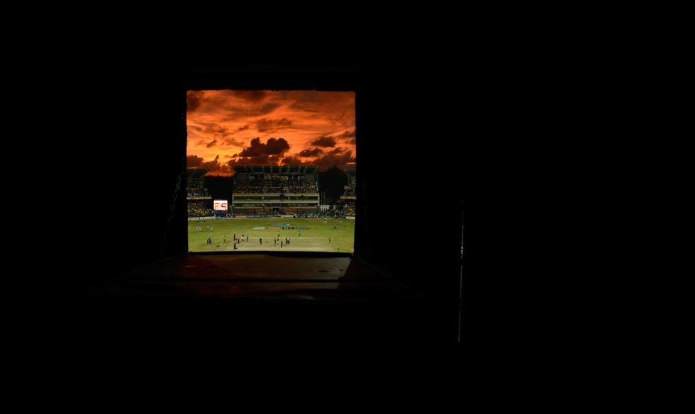 A view of the R. Premadasa stadium days before the start of the world Twenty20 final between Sri Lanka and the West Indies. The Twenty20 final is the world's largest cricket championship. Philip Brown is an independent photographer based out of England. He is also Reuters's go-to cricket photographer. See more of his work his <a href="http://www.philipbrownphotos.com/">site</a>.