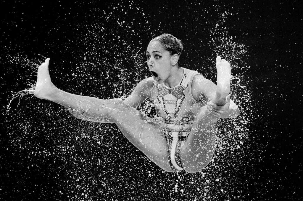 <strong>Category: Professional, Sport</strong> Teams compete in the Women's Team Free Synchronized Swimming Preliminary on day four of the 16th FINA World Championships at the Kazan Arena on July 28, 2015 in Kazan, Russia.