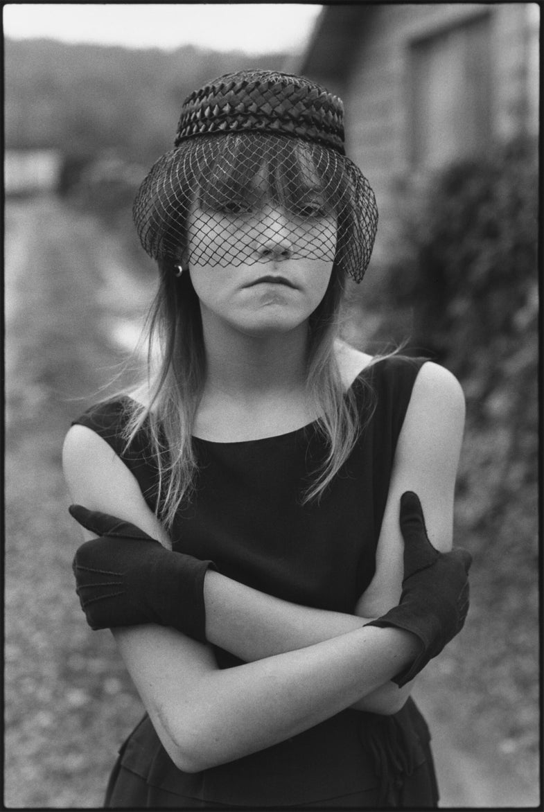 Tiny, in her Halloween costume, Seattle, 1983.