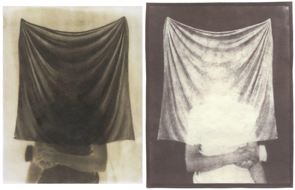 Dan Estabrook Black Veil calotype