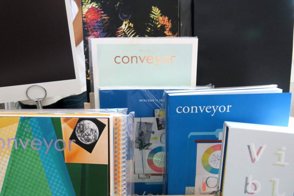 <a href="http://www.conveyoreditions.com/">Conveyor Editions</a> is a small publisher and book maker located in Jersey City, NJ.