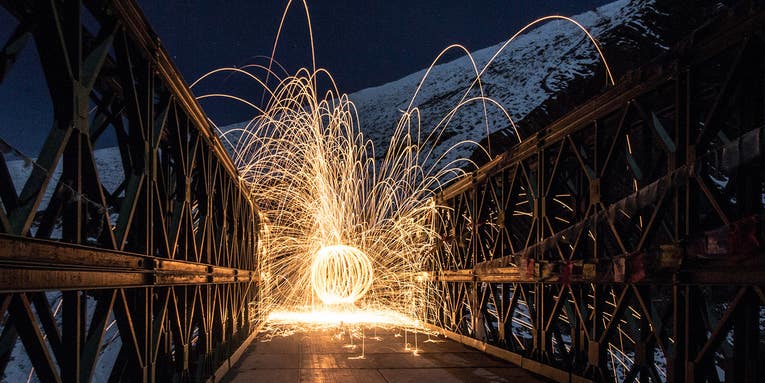 ‘Paint’ shapes in the dark with long-exposure photography ‘Paint’ shapes in the dark with long-exposure photography