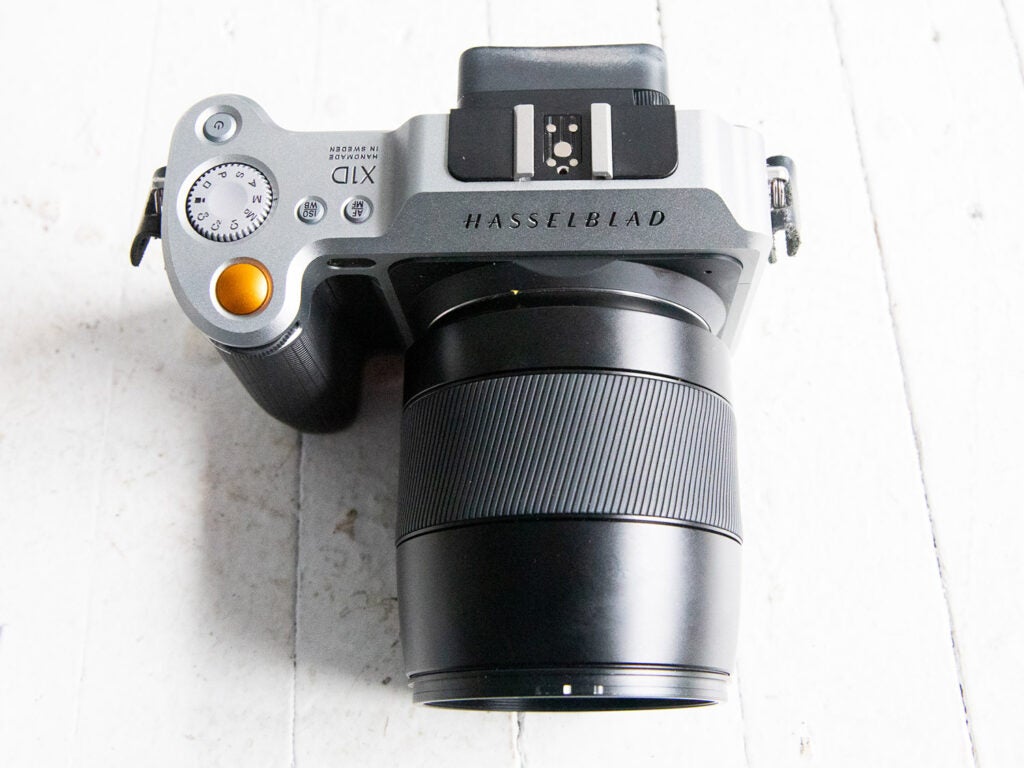Hasselblad X1D Camera top view