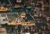 View of Times Square and Broadway at rush hour, 1983.