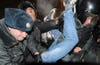Russian riot police clear out protestors in Moscow’s Pushkinskaya Square during a demonstration following Vladimir Putin’s presidential victory. Kirill Kudryavtsev is a Getty/AFP staff photographer covering news in and around Moscow and the Baltic region.