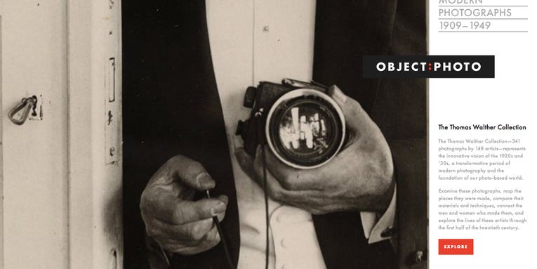 MoMA Launches OBJECT:PHOTO, Interactive Photography Conservation Website
