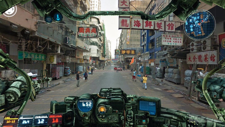 See The World From The Cockpit of a Giant Battle ‘Bot, via Street View