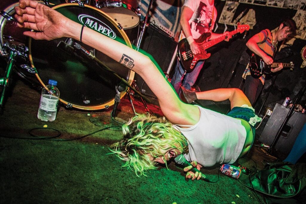 A Giant Dog at their Panache Booking Showcase at Beerland in Austin, TX during SXSW, 2014; for <em>Rolling Stone</em>.