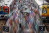 Commuters disembark from crowded suburban trains during the morning rush hour at Churchgate railway station in Mumbai, India. Vivek Prakash is an India-based Reuters staffer. See more of his work documenting life in and around Mumbai on the <a href="http://blogs.reuters.com/vivek-prakash/">Reuters blog</a>.