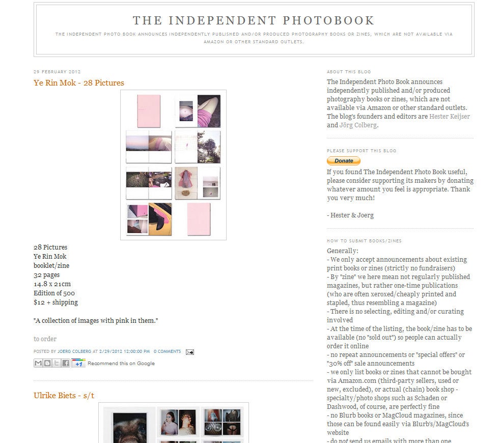 The Independent Photobook