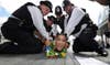 A Femen movement protestor is detained by police officers during a naked protest outside the 2012 Olympics Games. Paul Hackett is a British-based photojournalist covering the Olympic Games for Reuters. See more of his work on his <a href="http://paulhackett.net/">Website</a>.