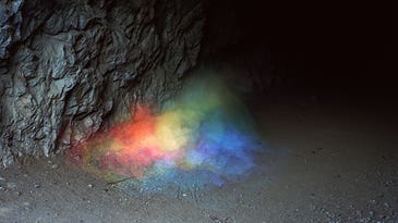 On the Wall: A Colorful Miasma In the Bronson Caves