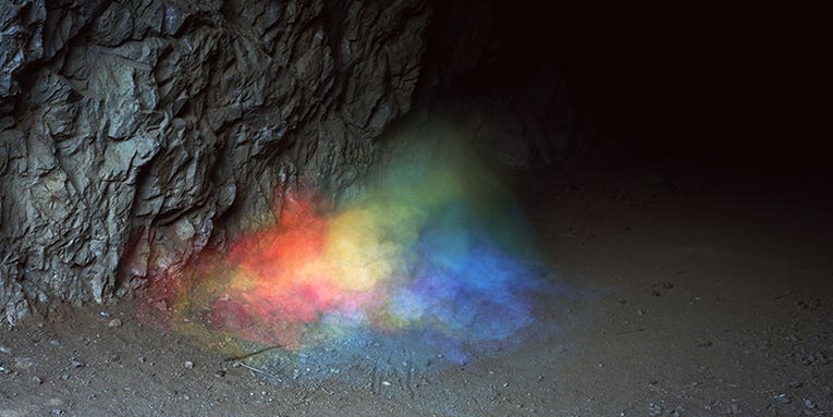 On the Wall: A Colorful Miasma In the Bronson Caves