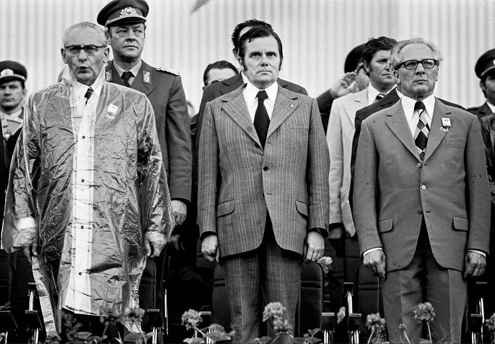 Celebrations of 30th anniversary of Liberation from Fascism. East Berlin, Germany, 1975.