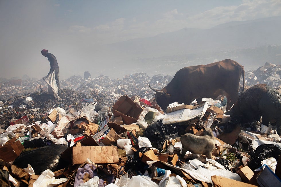 Haitians scavenge for recyclables and other usable household items at a dump on the outskirts of Port-au-Prince. The number of daily scavengers at the dump has jumped 10 fold since the earthquake. Spencer Platt is a New York City-based Getty staffer, who has been with the agency since 2001. He was featured prominently in our recent <a href="http://www.americanphotomag.com/article/2012/09/911-photographers-stories-part-1%E2%80%94get-down-here-now">photographers' oral history of September 11</a>, and in 2006 he received a World Press Photo of the Year Award for an <a href="http://www.pdnphotooftheday.com/2010/01/3137">image he shot in Beirut</a>.