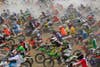 Bikers start the first leg of the "Enduropale" motorcycle endurance race on the beach of Le Touquet in northern France. Pascal Rossignol is a Reuters staffer based in France. See more of his work in our past round-ups <a href="http://www.americanphotomag.com/photo-gallery/2012/10/photojournalism-week-october-26-2012?page=5">here</a>.