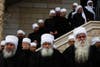 Members of the Druze community take part in a rally in the village of Majdal Shams, which stands at the heart of a long-standing conflict between Israel and Syria. Hundreds of community members participated in the event, marking the 32nd anniversary of Israel's annexation of the strategic plateau, which it captured in the 1967 Middle East War. Baz Ratner is a veteran conflict photographer and staffer for Reuters. He was a Pulitzer Prize finalist in 2006 for his work covering the military conflict in Lebanon. You can see more of his work on his <a href="http://www.bazratner.com/index.php?bg=33">personal site</a>.