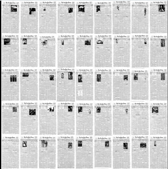 Watch This: The Evolution of Photographs on The New York Times Front Pages