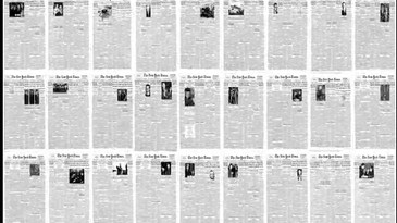 Watch This: The Evolution of Photographs on The New York Times Front Pages