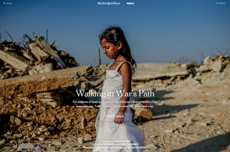 Behind NYTimes’ Immersive Virtual ‘Walks’ Through Israel and Gaza