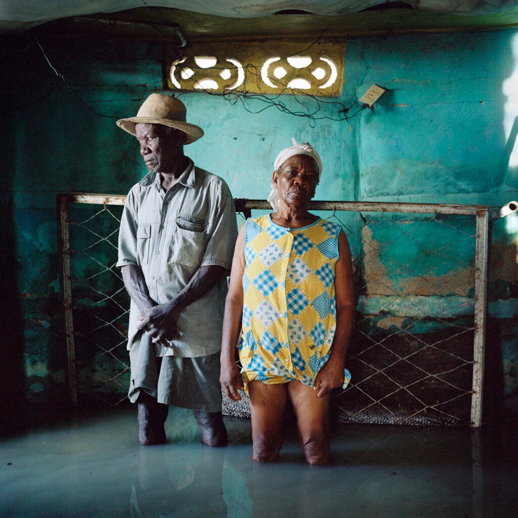 Christa and Salomon Raymond Fils, Decade Village, Haiti, September 2008
