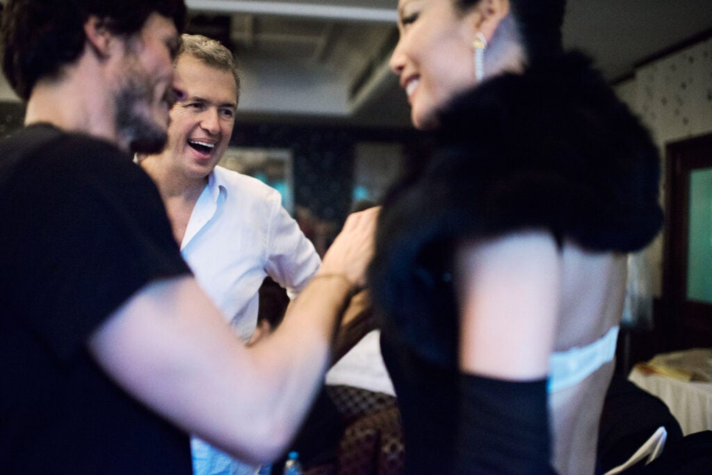 Behind the scenes with Mario Testino