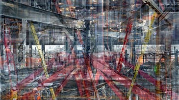 Abstract Photos Deconstruct One World Trade Center Upon Its Opening