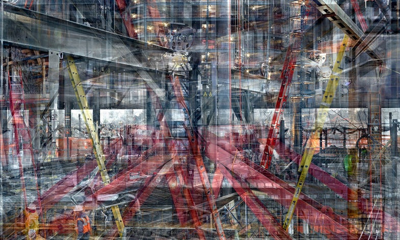 Abstract Photos Deconstruct One World Trade Center Upon Its Opening