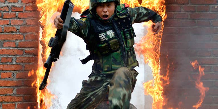 Photo of the Day: Chinese Military Exercises Heat Up